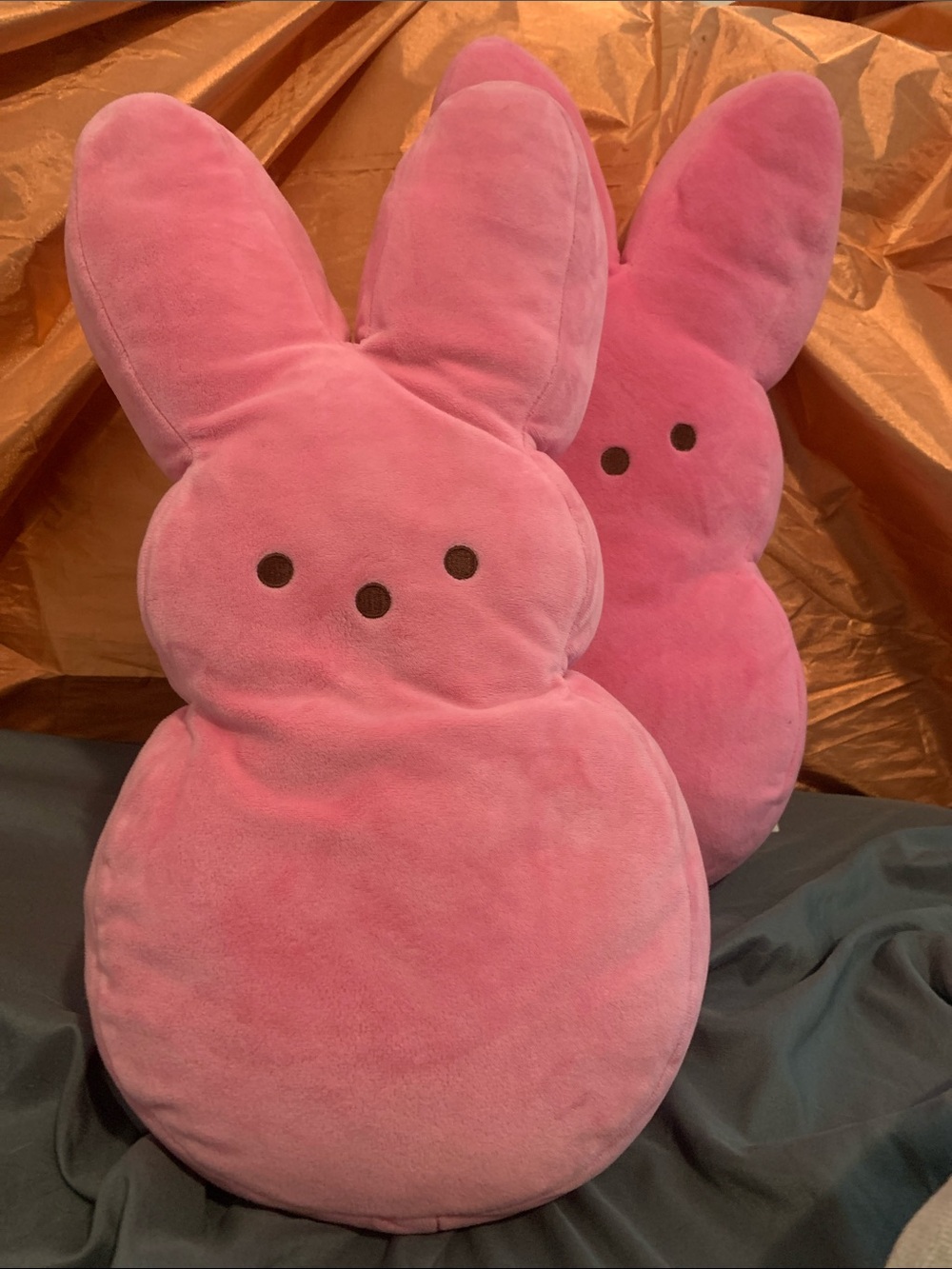 Pink peep bunny
